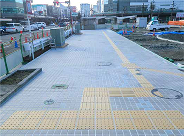 大垣駅前 県道改修(大垣市高屋町)の画像